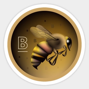 Bee Sticker